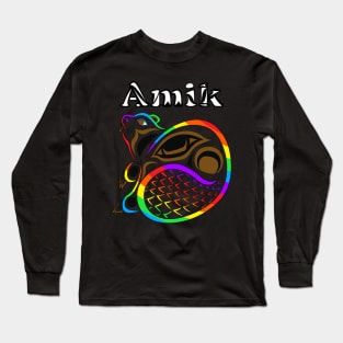 Amik (Beaver) Pride Philly style Long Sleeve T-Shirt